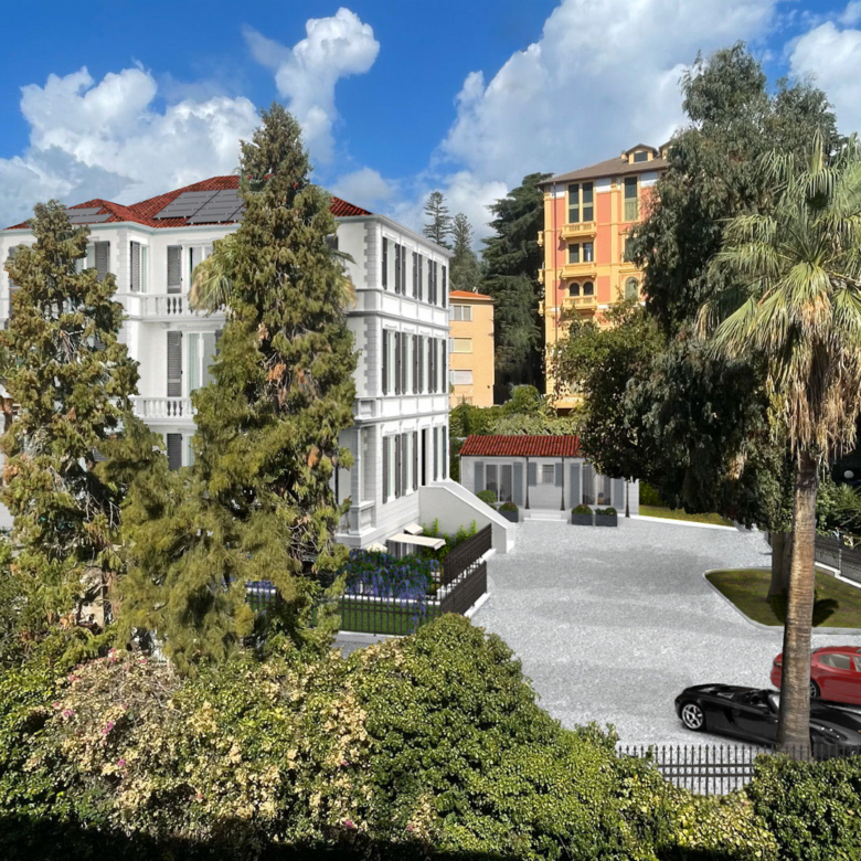 Immobile storico risalente al XIX, situato nel centro di Sanremo e caratterizzato dal suo stile originale prettamente Liberty, tipico di quell’epoca definita anche Art Nouveau.